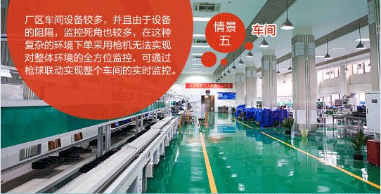 高速球安裝場(chǎng)景之五廠區(qū)車間