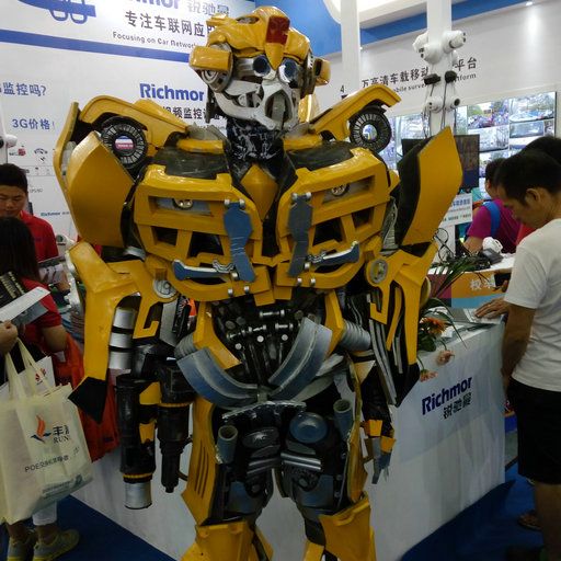 2015年安博會(huì)營(yíng)銷(xiāo)圖片變形金剛機(jī)器人